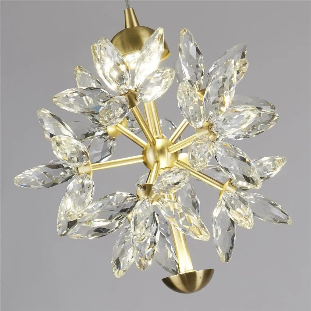 Lustra/Pendul LED cristal design lux elegant BELLE D-20cm