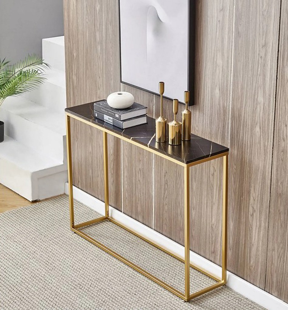 Consolă Artur - Gold, Black