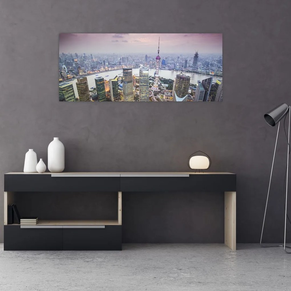 Tablou - Shanghai, China (120x50 cm)