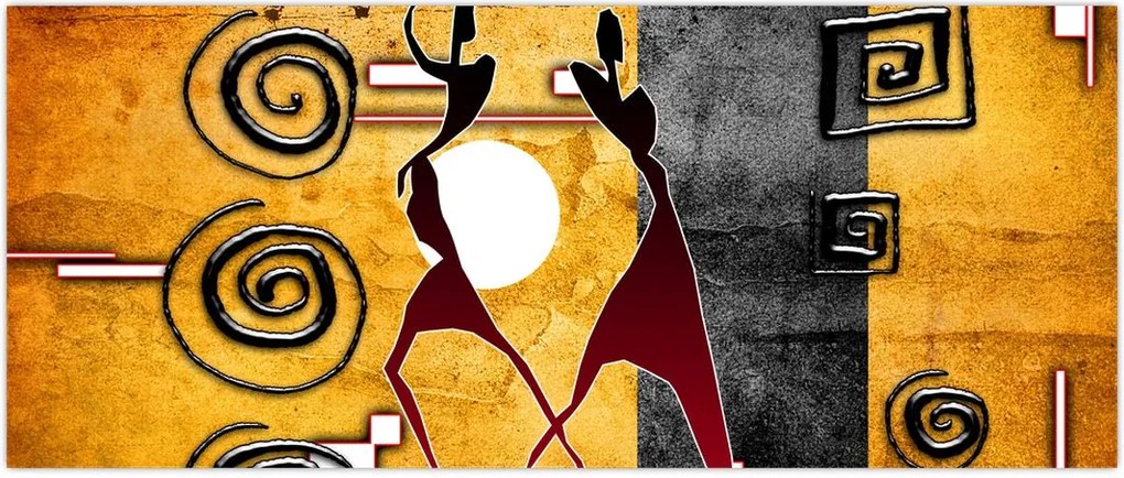 Tablou - Pictură străveche (120x50 cm)