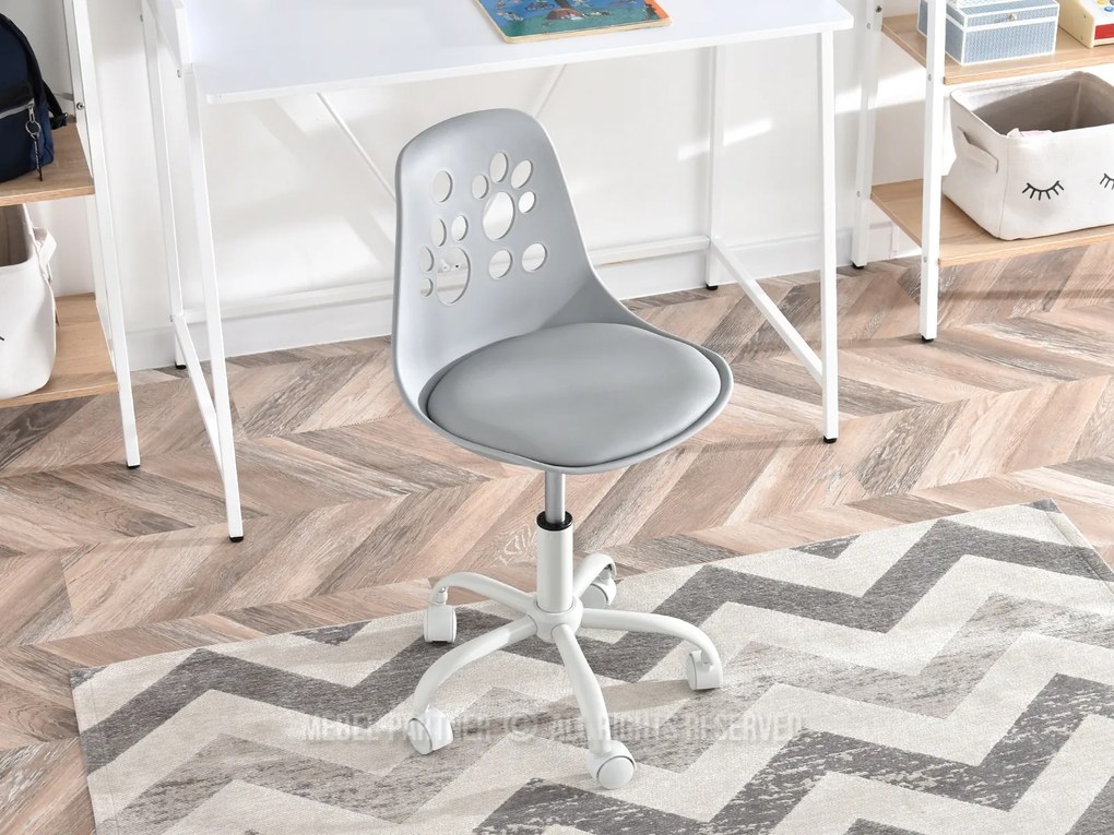 Scaun pentru copii Footy (gri + alb). 1109929