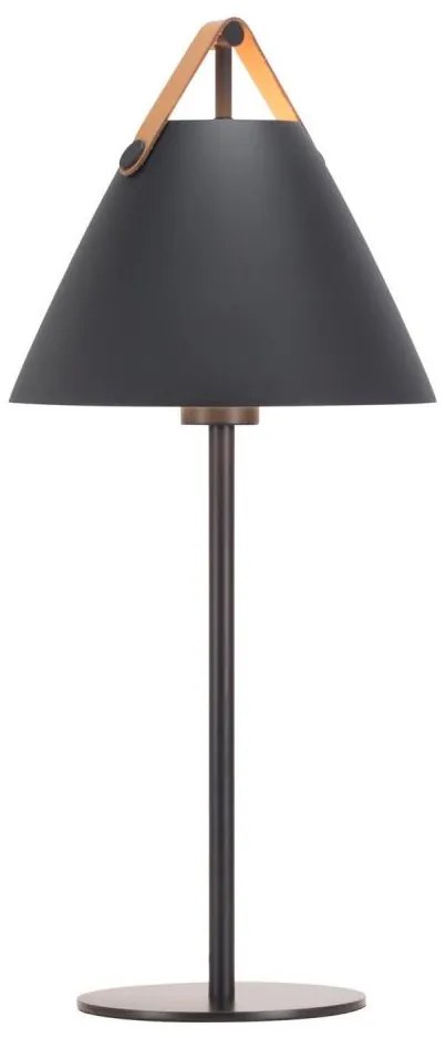 Lampă de masă DFTP by Nordlux STRAP 1xE27/40W/230V negru