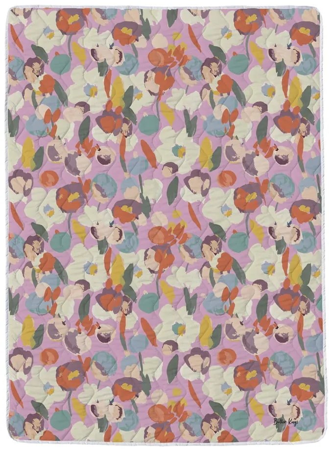 Set pilotă și față de pernă din bumbac satinat matlasat 140x200 cm – Butter Kings