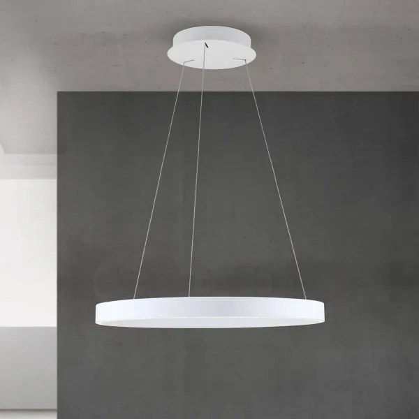 Orion - Pendul LED dimabil pe cablu KOLK LED/60W/230V 2700/3000/4000K Ø 60 cm alb