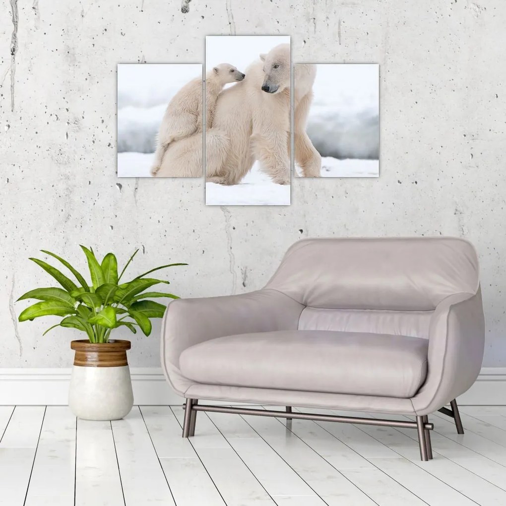 Tablou - Urs polar (90x60 cm)