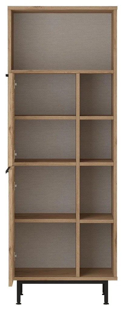 Raft bucătărie Otto 10 A (nuc + negru). 1106593