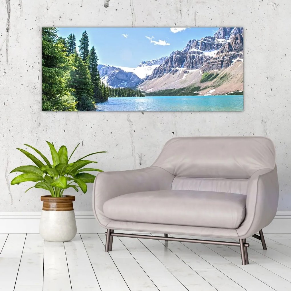 Tablou - Lac Alpin (120x50 cm)