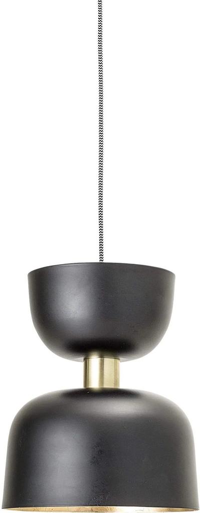 Lustra Pendant, Negru, Metal 19x24 cm
