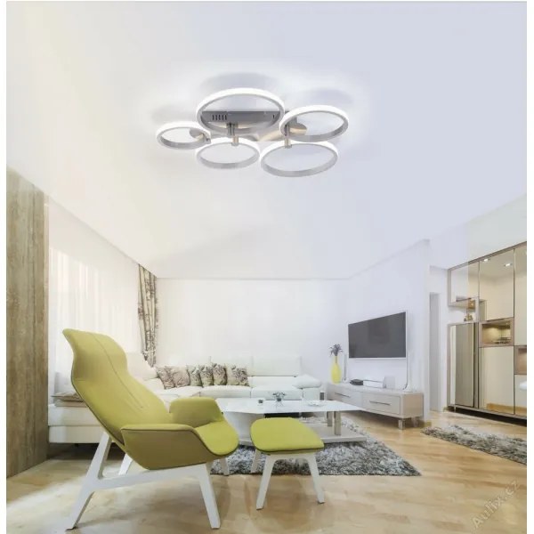 Leuchten Direkt - Lustră aplicată LED JOHANNA 2xLED/11,5W/230V+2xLED/9W+1xLED/7W