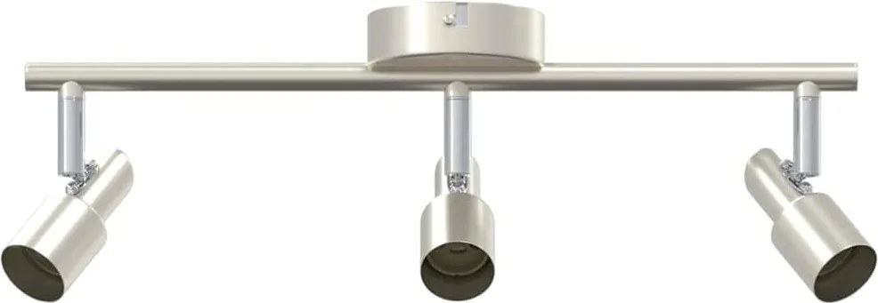 vidaXL Spot de tavan Nichel 39 x 10,5 x 10,5 cm Oțel
