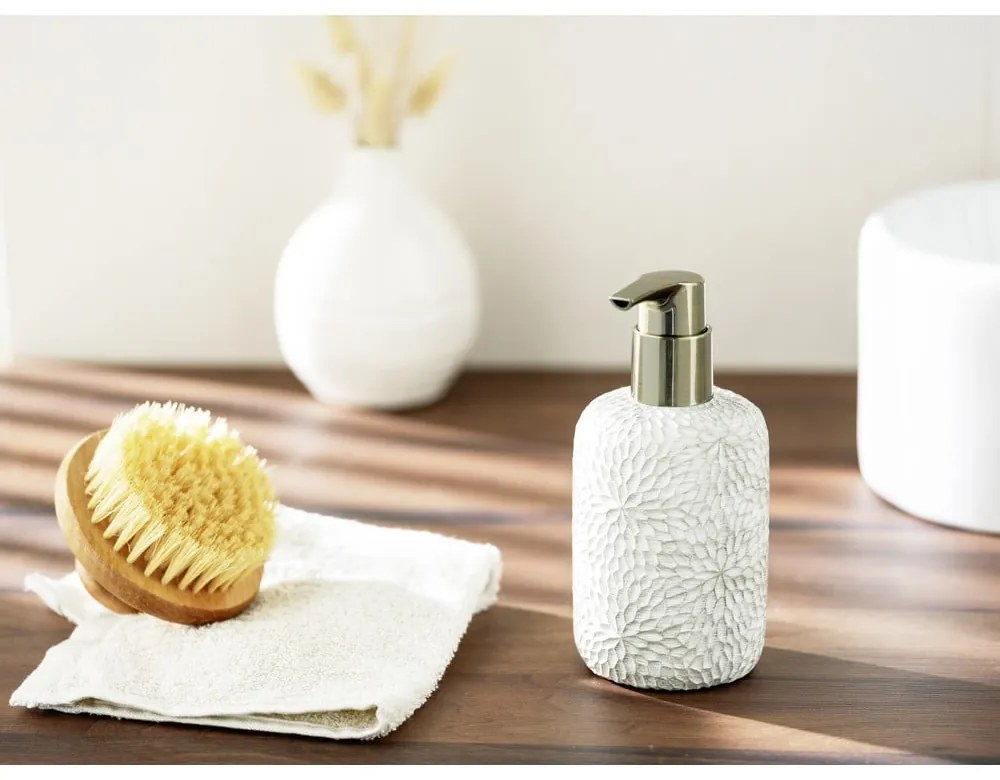 Dozator de săpun lichid alb din polirășină 300 ml Montalfano – Wenko