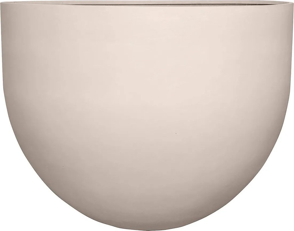 Ghiveci Jumbo Mila, culoare alb natural, dimensiuni multiple - PotteryPots mărimea: M - ø 100 cm | înălțime 76 cm