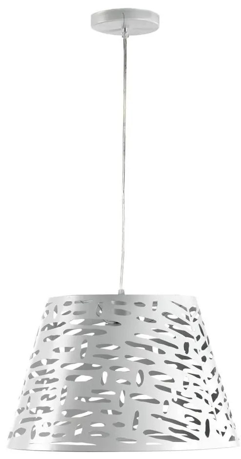 Lustră pe cablu ONLI RICKY 1xE27/15W/230V d. 40 cm alb