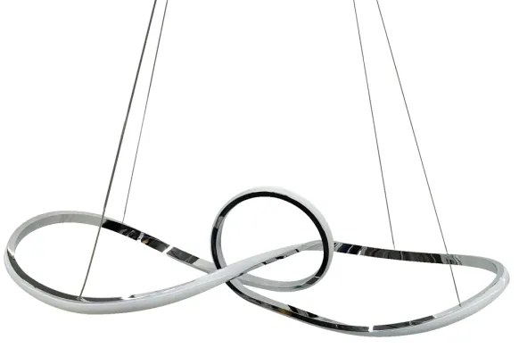 Lustră LED pe cablu MARCO LED/42W/230V crom lucios