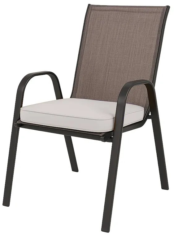 Perna de scaun pentru exterior VIREON 44x45 cm, crem