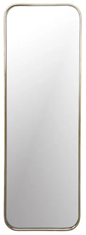 Oglinda ovala din sticla si MDF 60x180 cm Dina Gold Lifestyle Home Collection