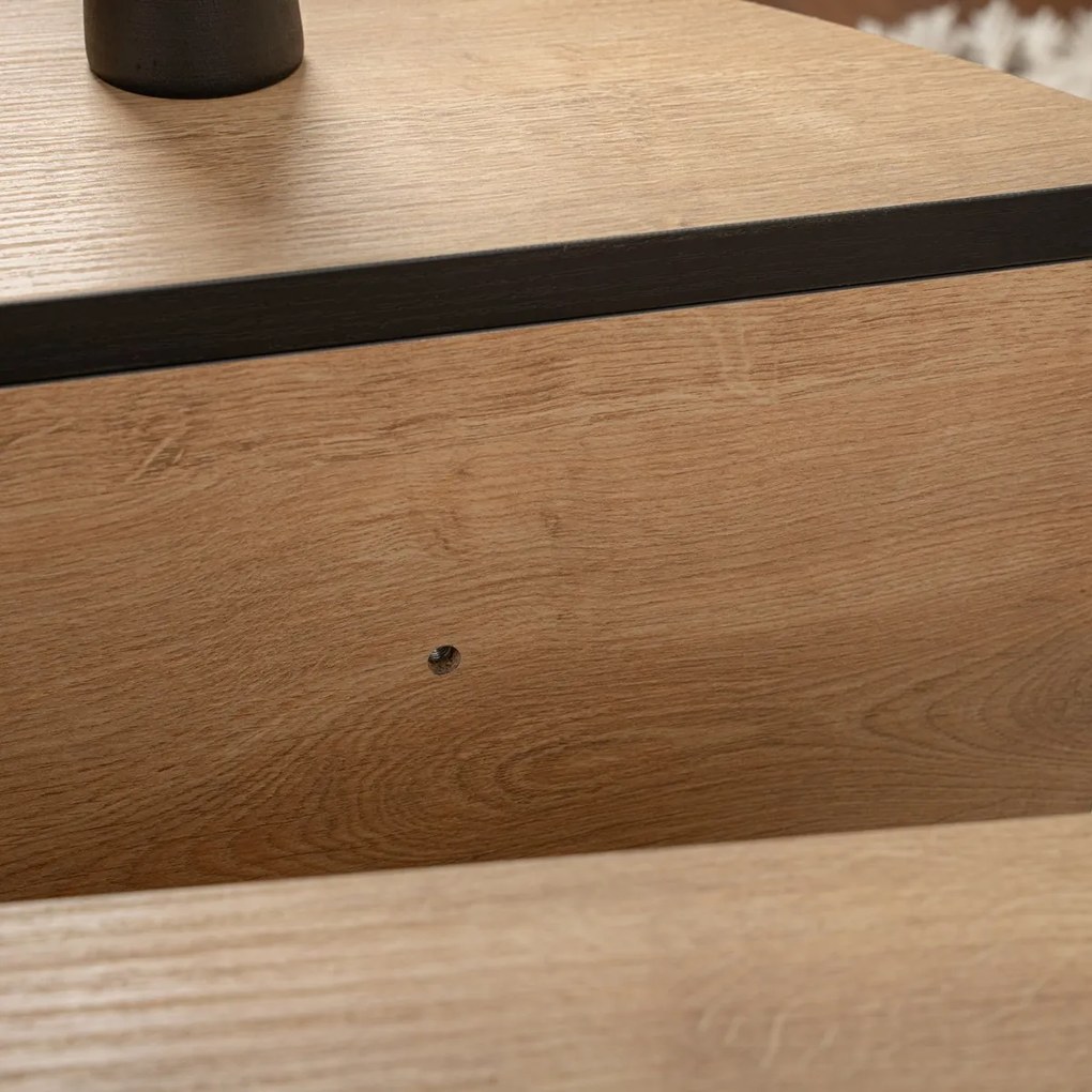 Masă de cafea Orion Honey Oak Black
