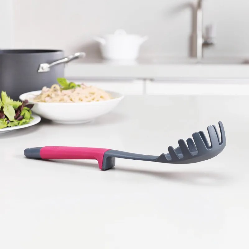 Set de ustensile pentru bucatarie Joseph Joseph 10118 Elevate™, 7 piese, 200 °C, Fara BPA, Suport, Multicolor