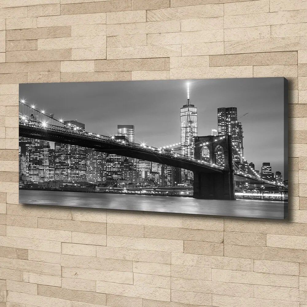 Tablou canvas New york, pe timp de noapte