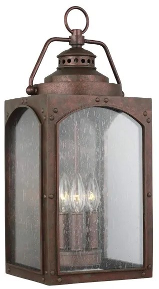 Aplică de exterior Feiss FE-RANDHURST-L-CO RANDHURST 3xE14/40W/230V IP44