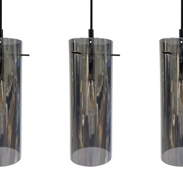 Lustră pe cablu PADOVA 3xE27/15W/230V negru