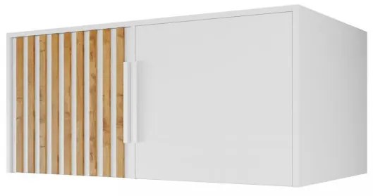 Suprastructură dulap Lenona Lux D2 (Stejar wotan + Negru) . 1104480
