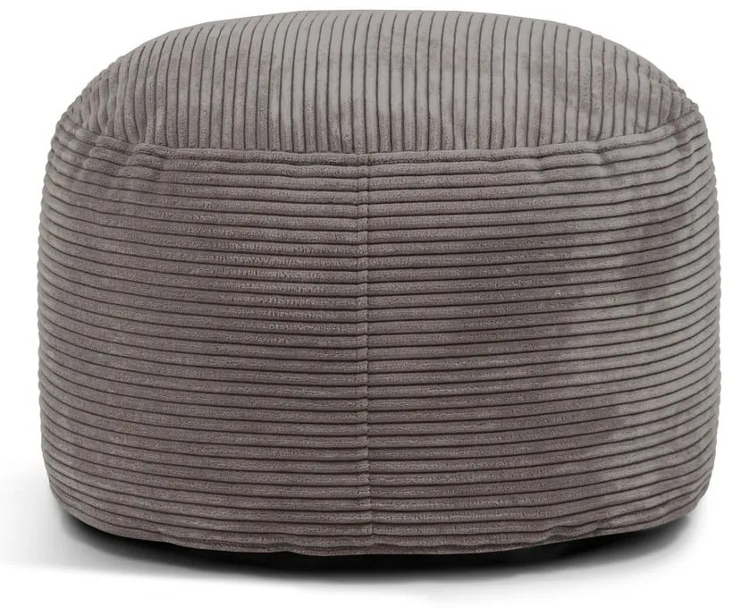 Taburet cărămiziu cu tapițerie din catifea reiată Om 60 – SLOWDOWN