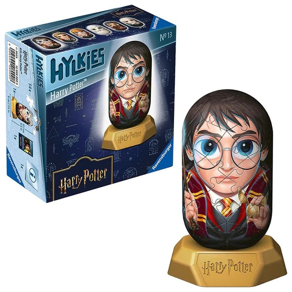 PUZZLE 3D HYLKIES HARRY POTTER MINI FIGURINA DE COLECTIE HARRY POTTER 54 PIESE - RAVENSBURGER (RVS3D08000)