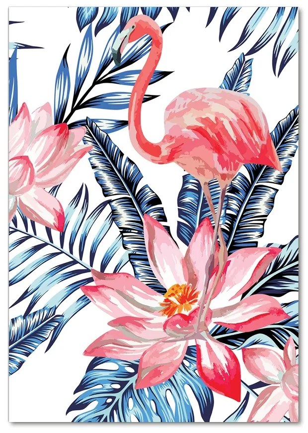 Tablou Printat Pe Sticlă flori Hawaii