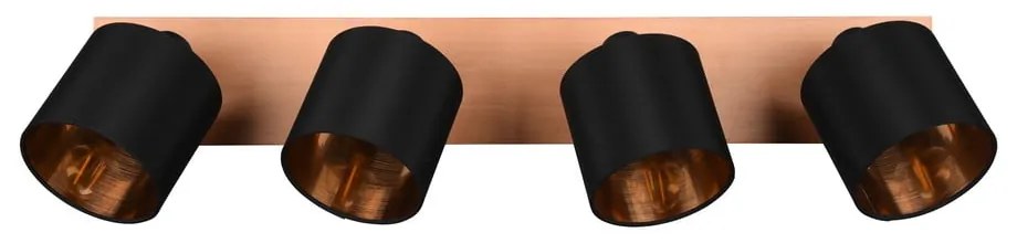 Spot negru/în culoare naturală ø 12 cm Tommy – Trio