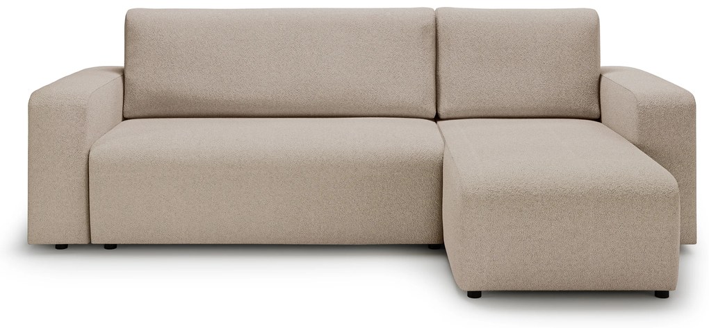 Colțar extensibil Avia Mini universal - bej țesătură boucle Gerra 105