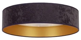 Plafonieră LED VELVET STAR LED/24W/230V d. 40 cm gri/aurie Brilagi
