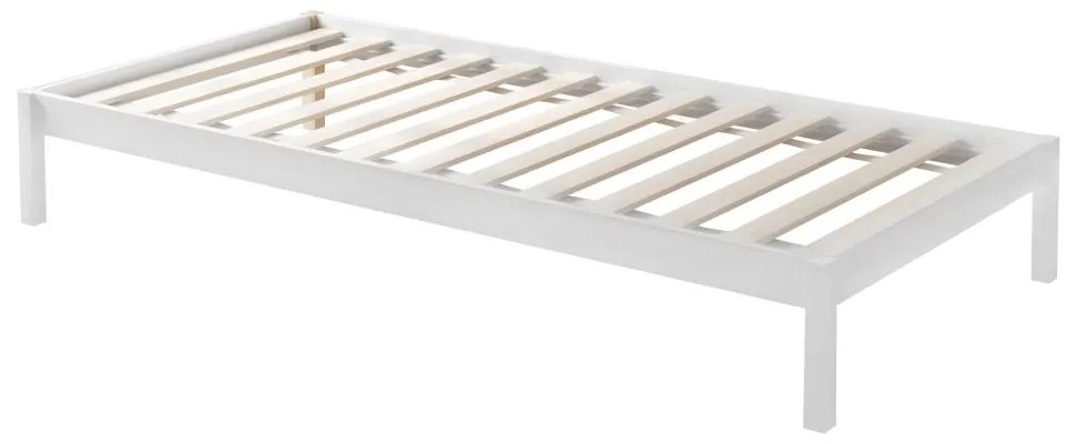 Pat etajat pentru copii , cu pat suplimentar 90 cm Virtuoso (alb) (cu somieră) (cu sp. depozitare). 1116553