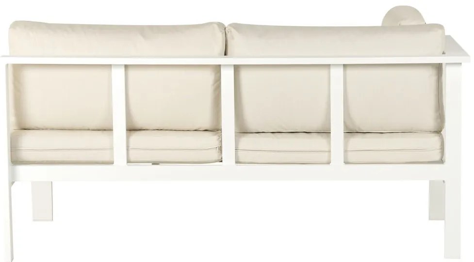 Set mobilier de grădină Mesza (Alb + bej). 1081373