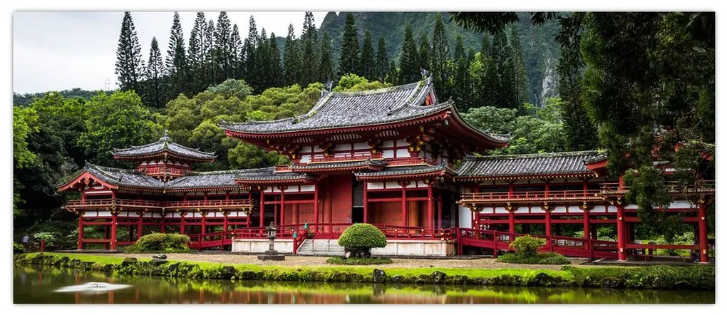 Tablou - arhitectura Chinezească (120x50 cm)