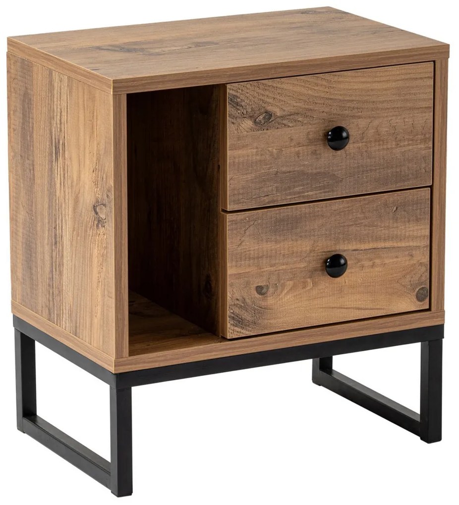 Măsuță de noptieră Glimmer Atlantic Pine