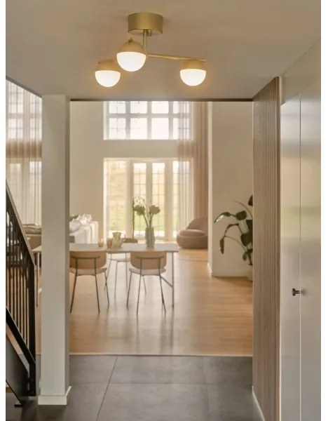 Lustră aplicată Nordlux CONTINA 3xG9/5W/230V alamă