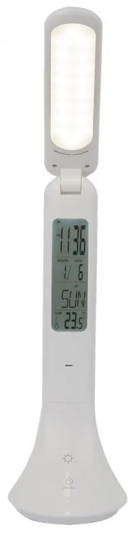 Veioza LED dimabila / Lampa de birou cu touchdimer TYRELL alba 58329W GL