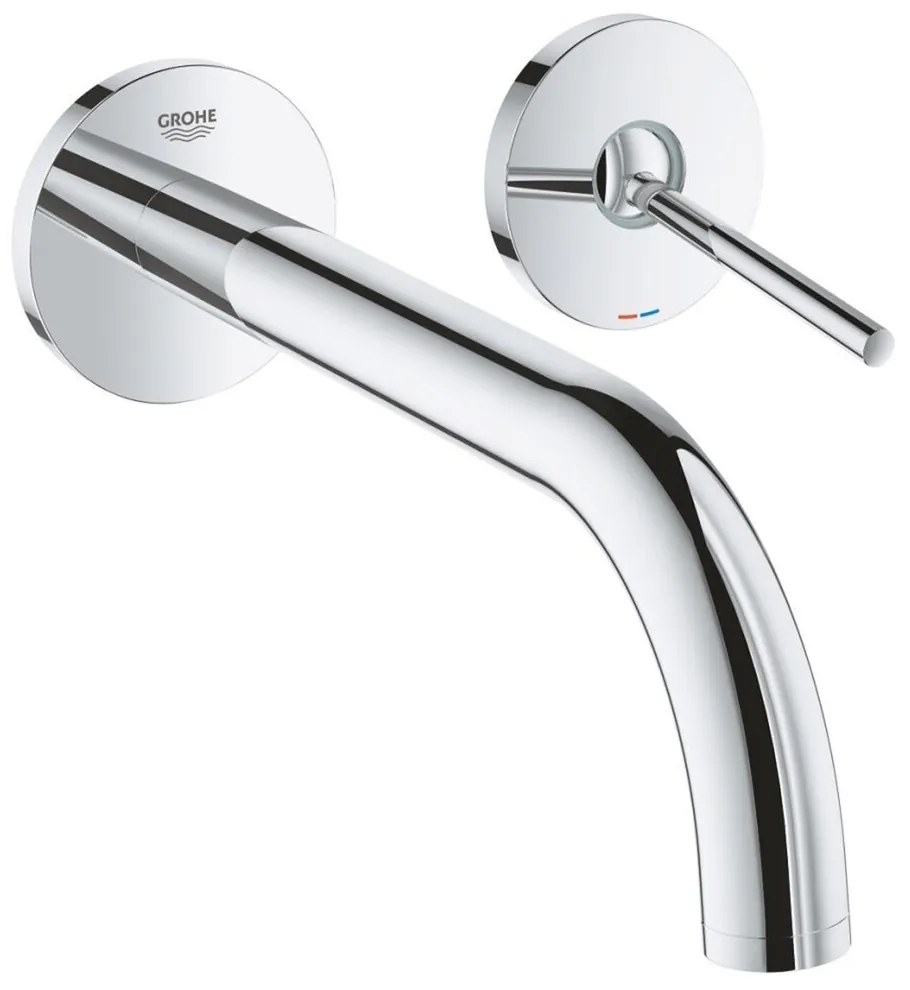 Baterie lavoar incastrata Grohe Atrio crom 22 cm