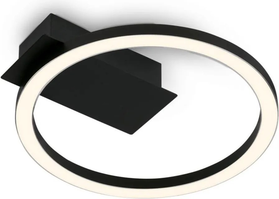 Briloner 3778-015 - Plafonieră LED FRAME LED/5W/230V Ø 20 cm neagră