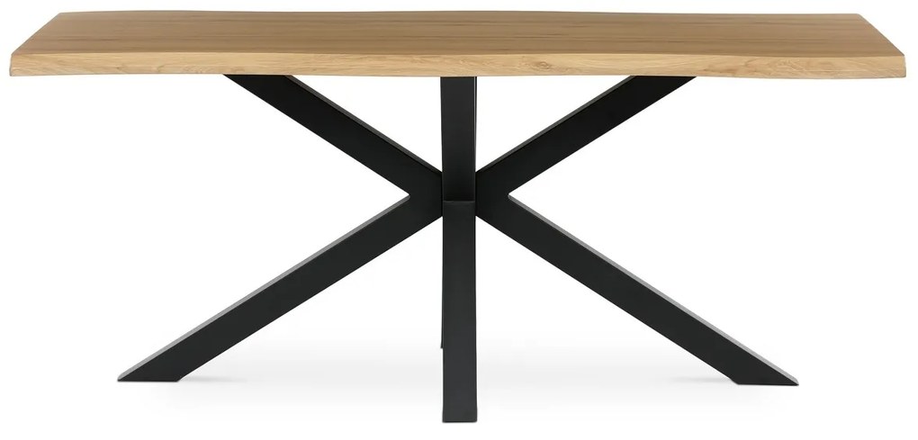 Masă de sufragerie 180 x 90 cm, stejar sălbatic