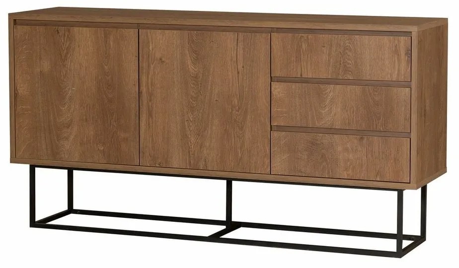 Dulap Ruba Walnut and Black