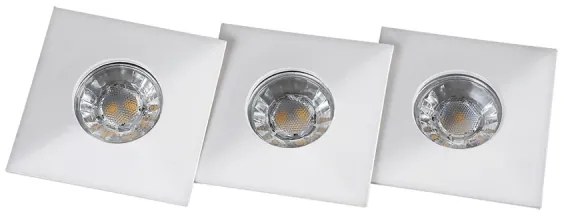 Rabalux 1080 - Set 3x spoturi LED încastrate pentru baie RANDY LED/4W/230V hr