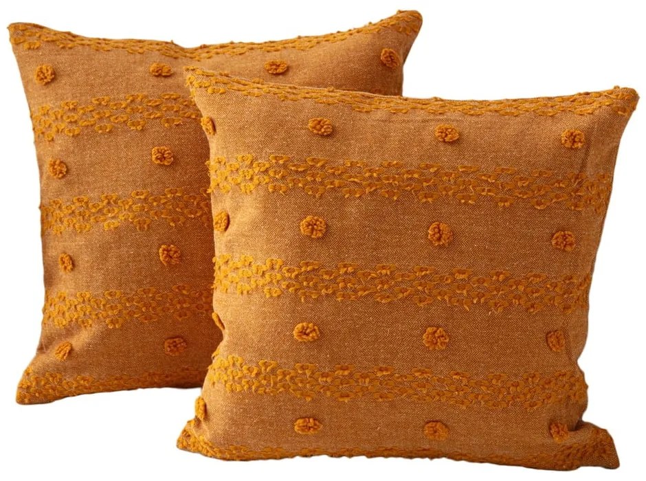 Fețe de pernă 2 buc. 43x43 cm Tuffet – Mioli Decor