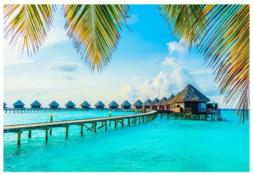 Fototapet tropical Maldive