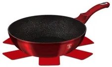 Wok 30 cm Metallic Line Burgundy Edition Berlinger Haus BH 6166