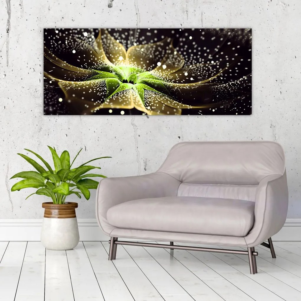 Tablou - Detaliu florii (120x50 cm)