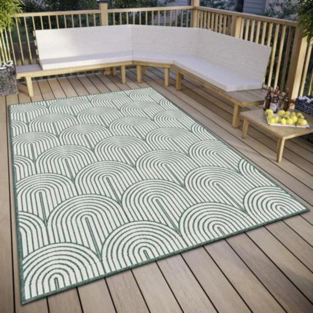 Covor de exterior verde 80x150 cm Pangli Green – Hanse Home