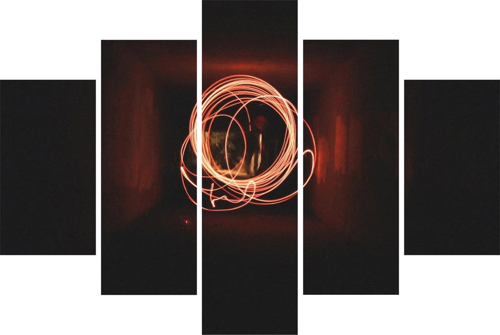 Tablou - linii în tunel (150x105 cm)