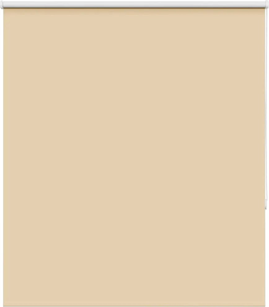 vidaXL Jaluzea cu role opace bej 140x130 cm Lățime material 136,6 cm